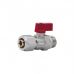 Кран шаровой обжимной  16х1/2" внешняя SF262W15 SD Forte